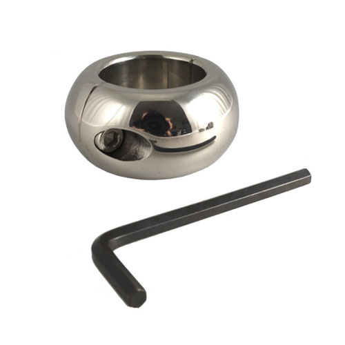 The Donut Stainless Steel Ballstretcher 3cm from Forbidden Passion