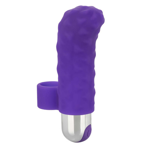 The Intimate Play Purple Rechargeable Finger Teaser from Forbidden Passion