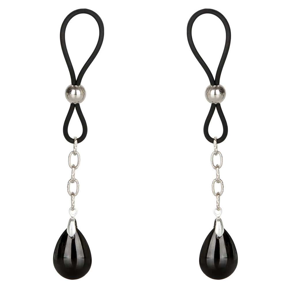 The Nipple Play NonPiercing Nipple Jewellery Onyx from Forbidden Passion