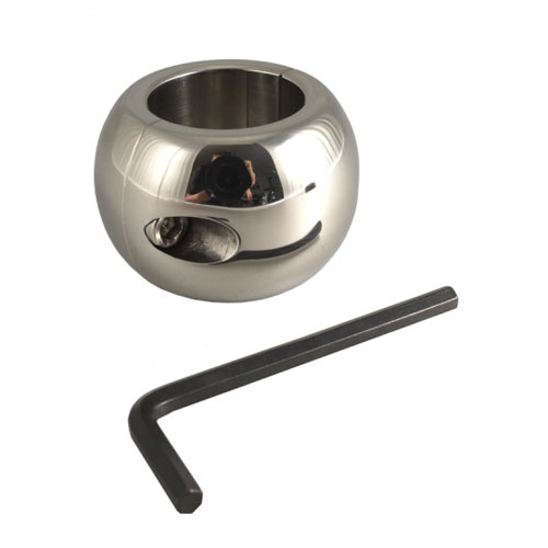 The Donut Stainless Steel Ballstretcher 4cm from Forbidden Passion