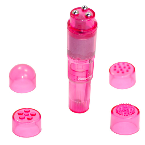 The Pink Powerful Pocket Mini Vibrator from Forbidden Passion