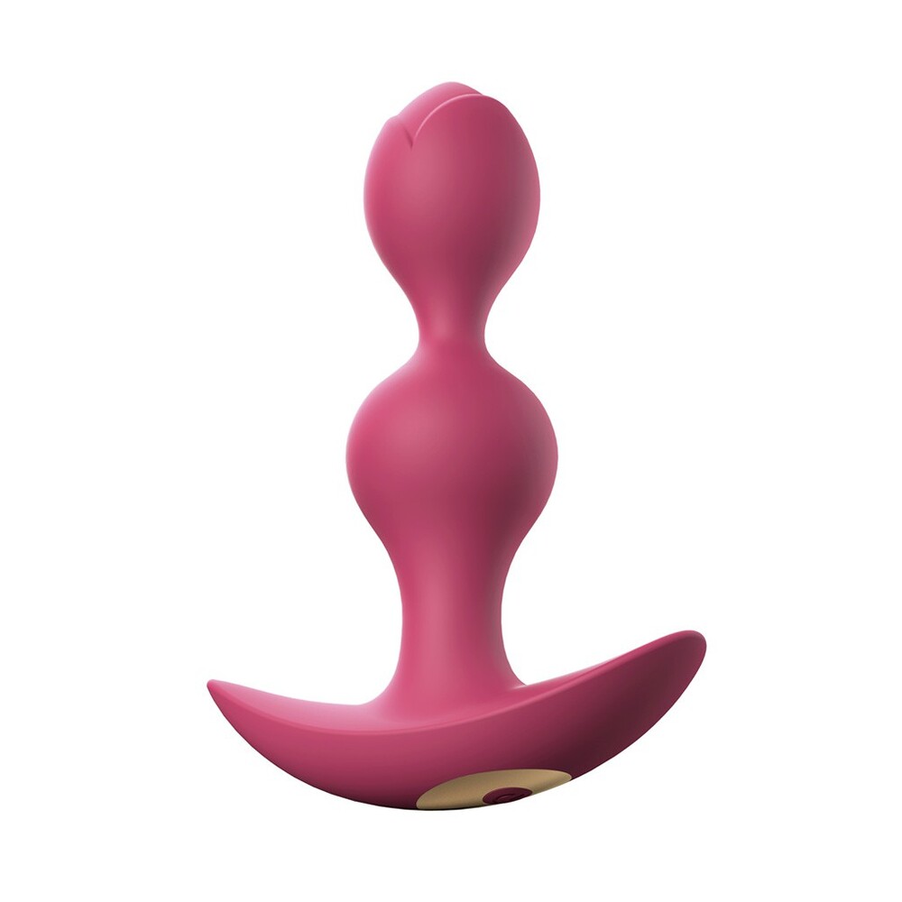 The Love To Love Twinny Bud Vibrating Butt Plug from Forbidden Passion