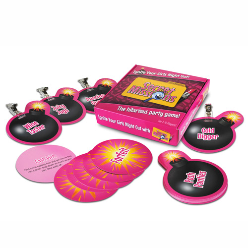 The Secret Missions Girlie Nights Game from Forbidden Passion