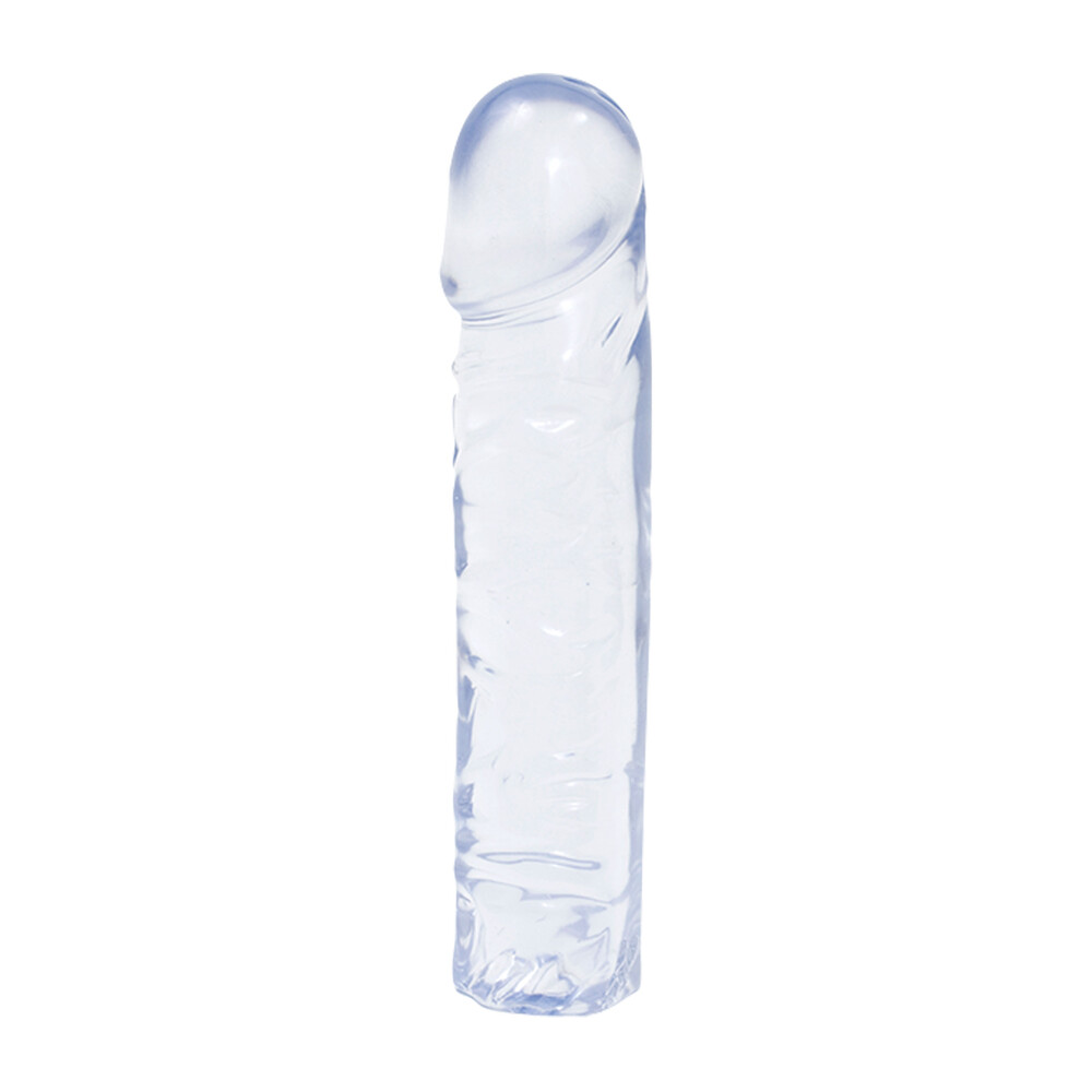 The Crystal Jellies 8 Inch Dong Clear from Forbidden Passion