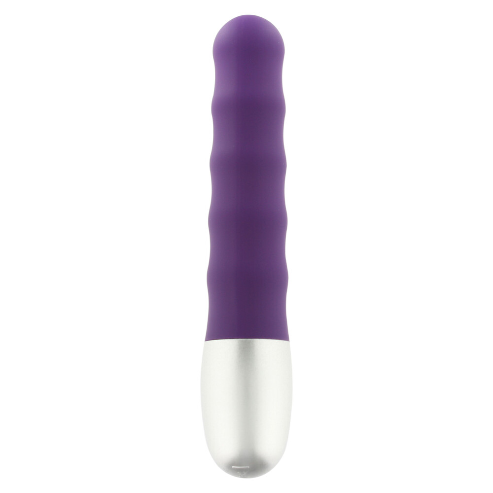 The Discretion Ribbed Mini Vibrator from Forbidden Passion