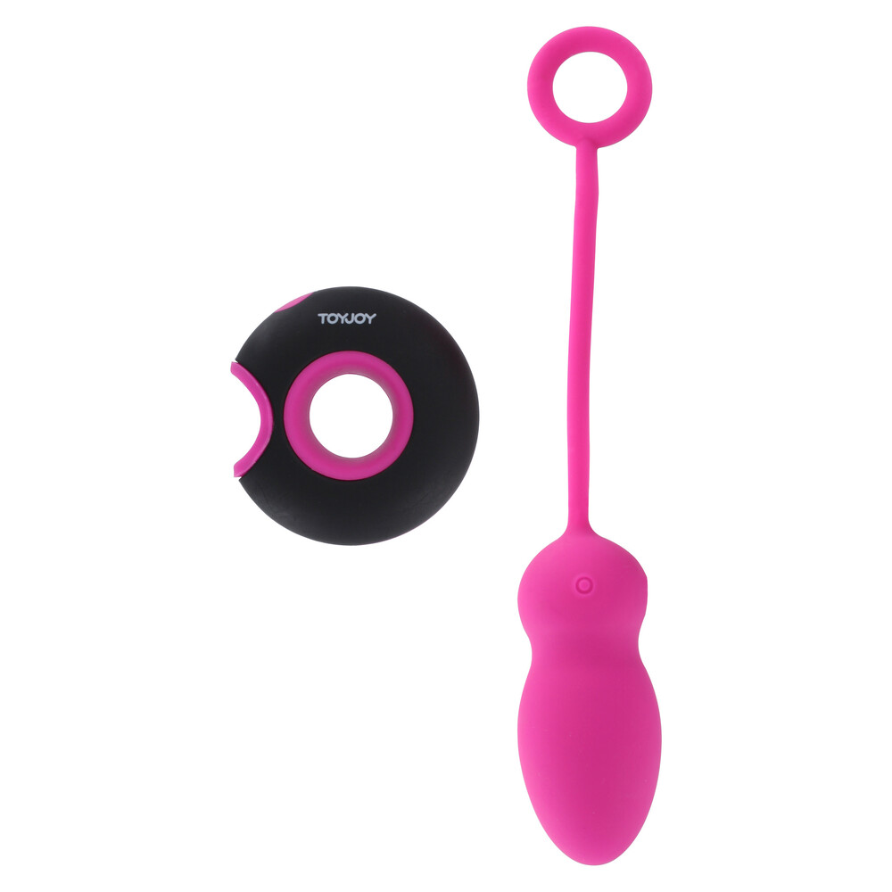 The ToyJoy Caresse Embrace 1 Remote Control Egg Pink from Forbidden Passion