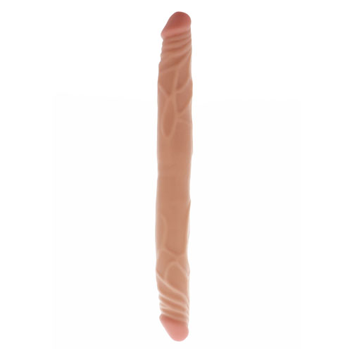 The ToyJoy Get Real 14 Inch Flesh Double Dildo from Forbidden Passion