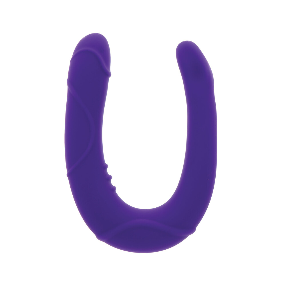 The ToyJoy Get Real Vogue Mini Double Dong Purple from Forbidden Passion