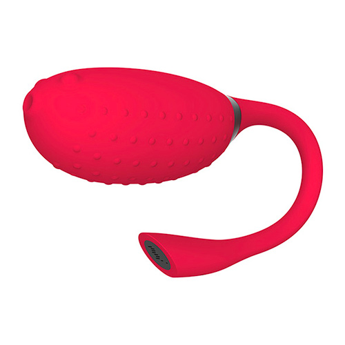 The Magic Motion Fugu Red Clitoral Vibe Remote Control from Forbidden Passion