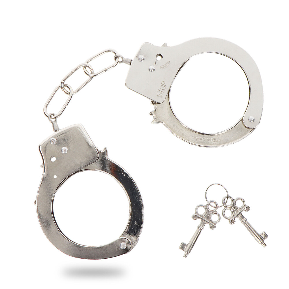 The ToyJoy Metal Fun Cuffs from Forbidden Passion