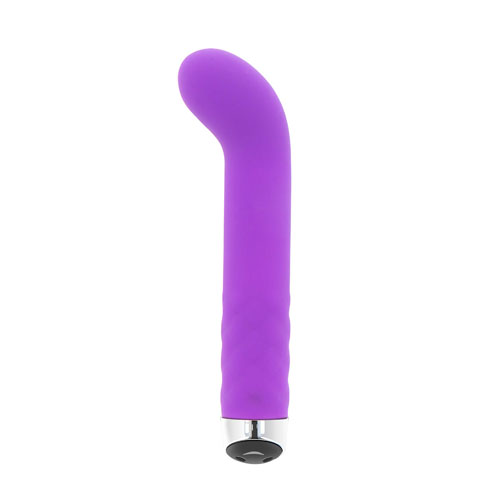 The ToyJoy Smile Tickle My Senses Purple Mini G Spot Vibe from Forbidden Passion