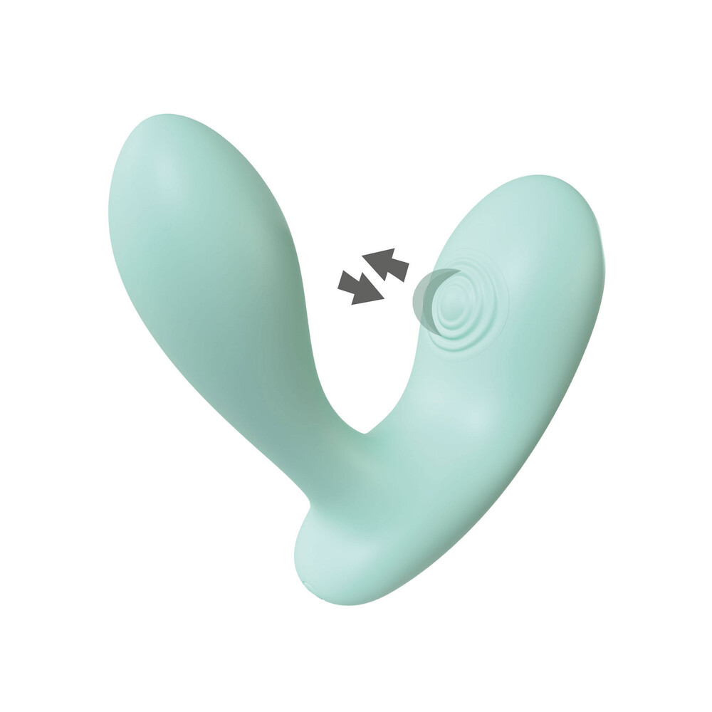 The Xocoon DuoVibe II Tapping Vibrator from Forbidden Passion