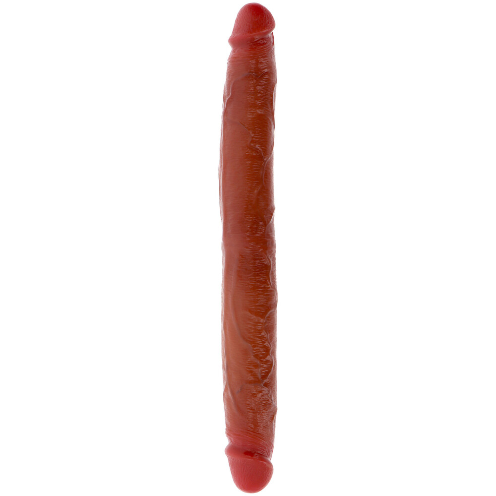The ToyJoy Silicone Foreskin Double Dong 13.7 Inches from Forbidden Passion