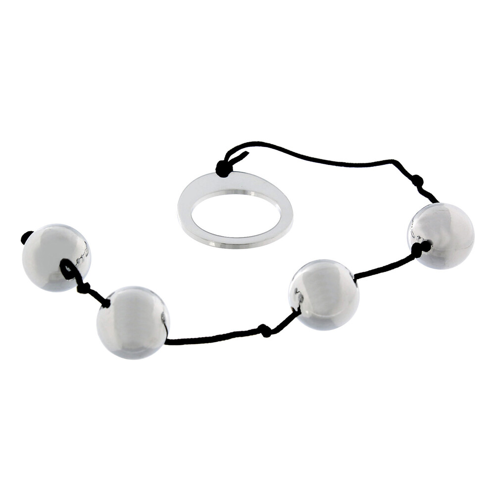 The Heavy Metal Anal Beads from Forbidden Passion