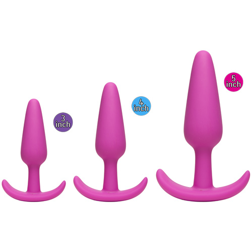 The Mood Naughty 1 Butt Plug Trainer Set from Forbidden Passion