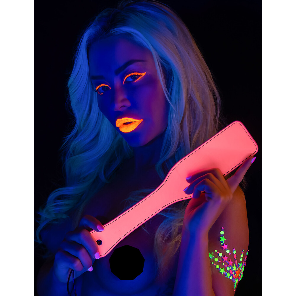 The Taboom Glow In The Dark Paddle Pink from Forbidden Passion