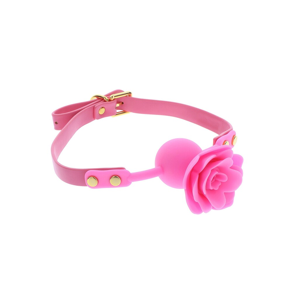 The Taboom Malibu Rose Ball Gag from Forbidden Passion