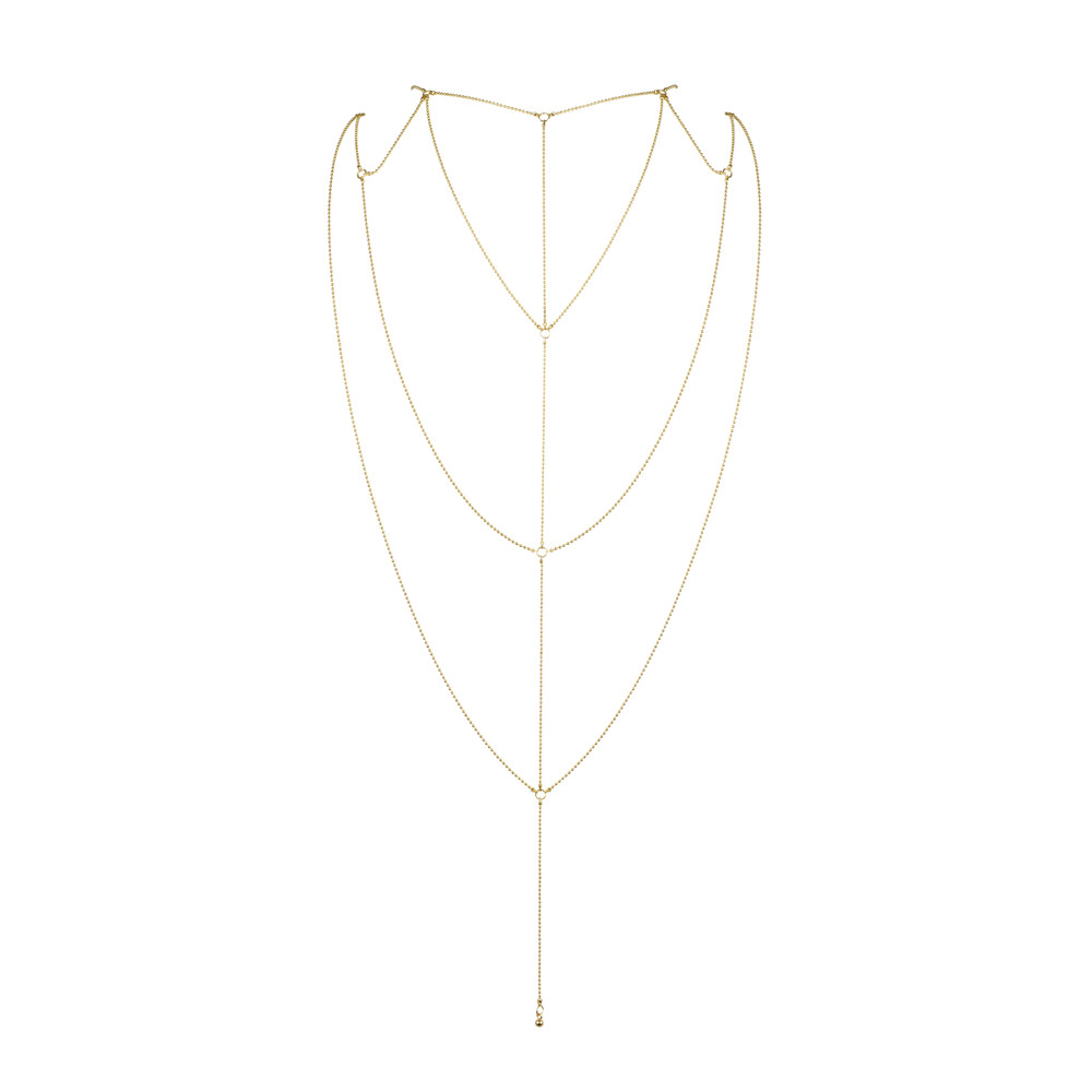 The Bijoux Indiscrets Magnifique Back and Cleavage Chain from Forbidden Passion