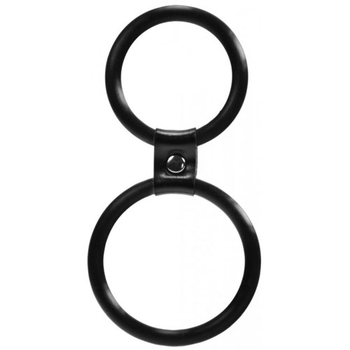 The Dual Rings Shaft And Balls Ring from Forbidden Passion