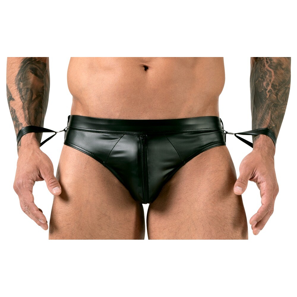 The Svenjoyment Jock Brief With Handcuffs from Forbidden Passion