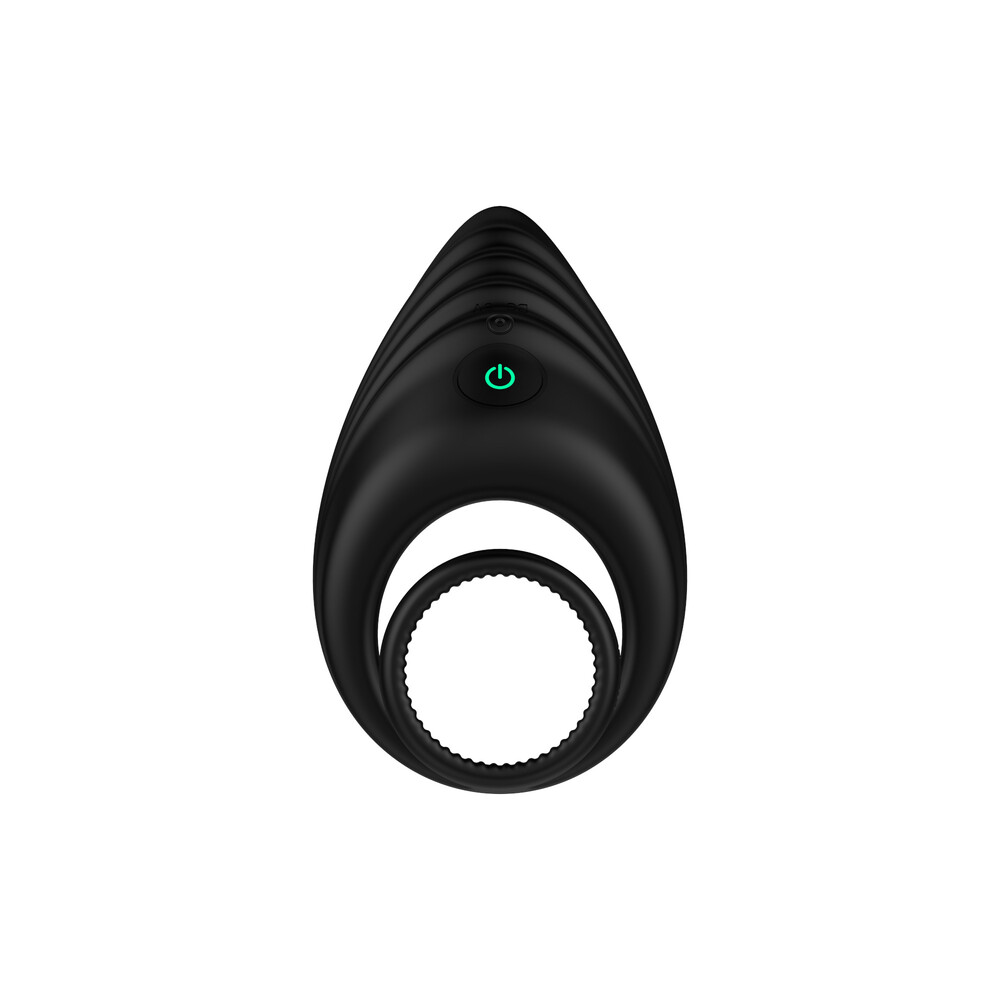 The Nexus Enhance Vibrating Cock and Ball Ring from Forbidden Passion