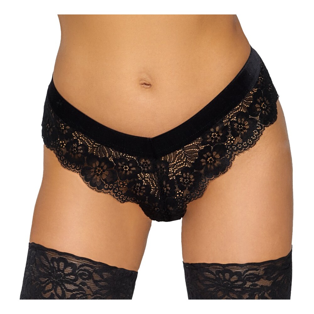 The Cottelli Chain Crotch Panties from Forbidden Passion