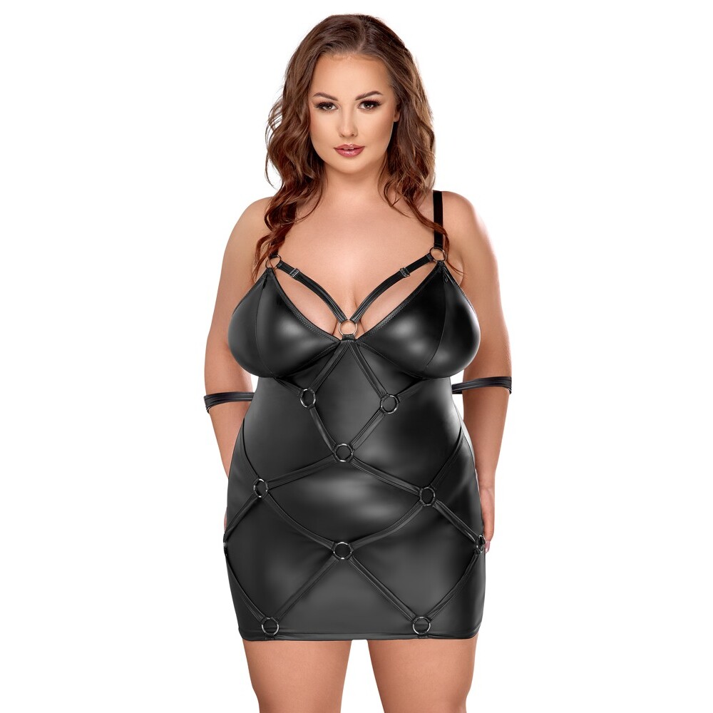 The Cottelli Curves Bondage Plus Dress from Forbidden Passion