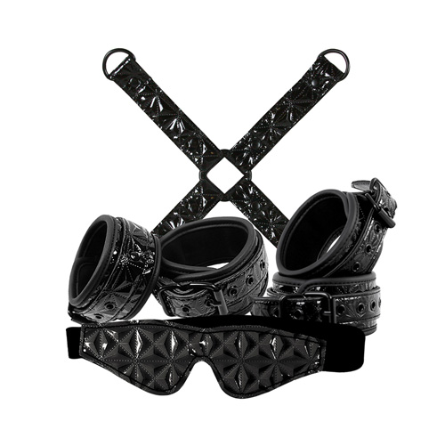 The Sinful Bondage Kit Black from Forbidden Passion