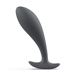The bswish Bfilled Basic Slate Prostate Massager from Forbidden Passion