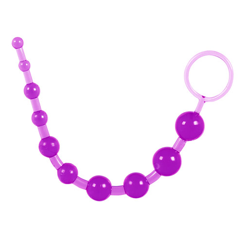 The ToyJoy 10 Thai Toy Anal Beads from Forbidden Passion