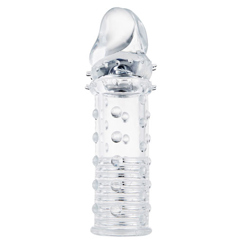 The ToyJoy Power Stud Sleeve Clear from Forbidden Passion