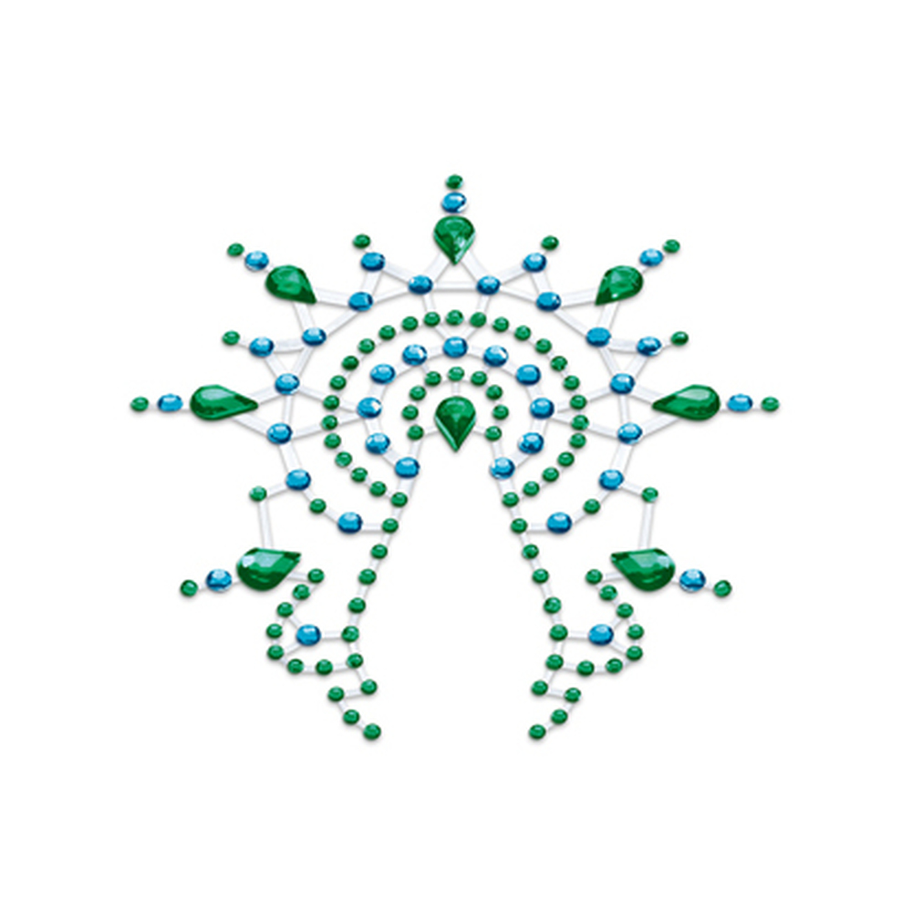 Petits Joujoux Gloria Nipple And Vagina Pasties Green