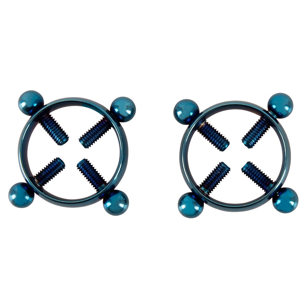 The Bad Kitty Blue Moon Nipple Jewelery from Forbidden Passion