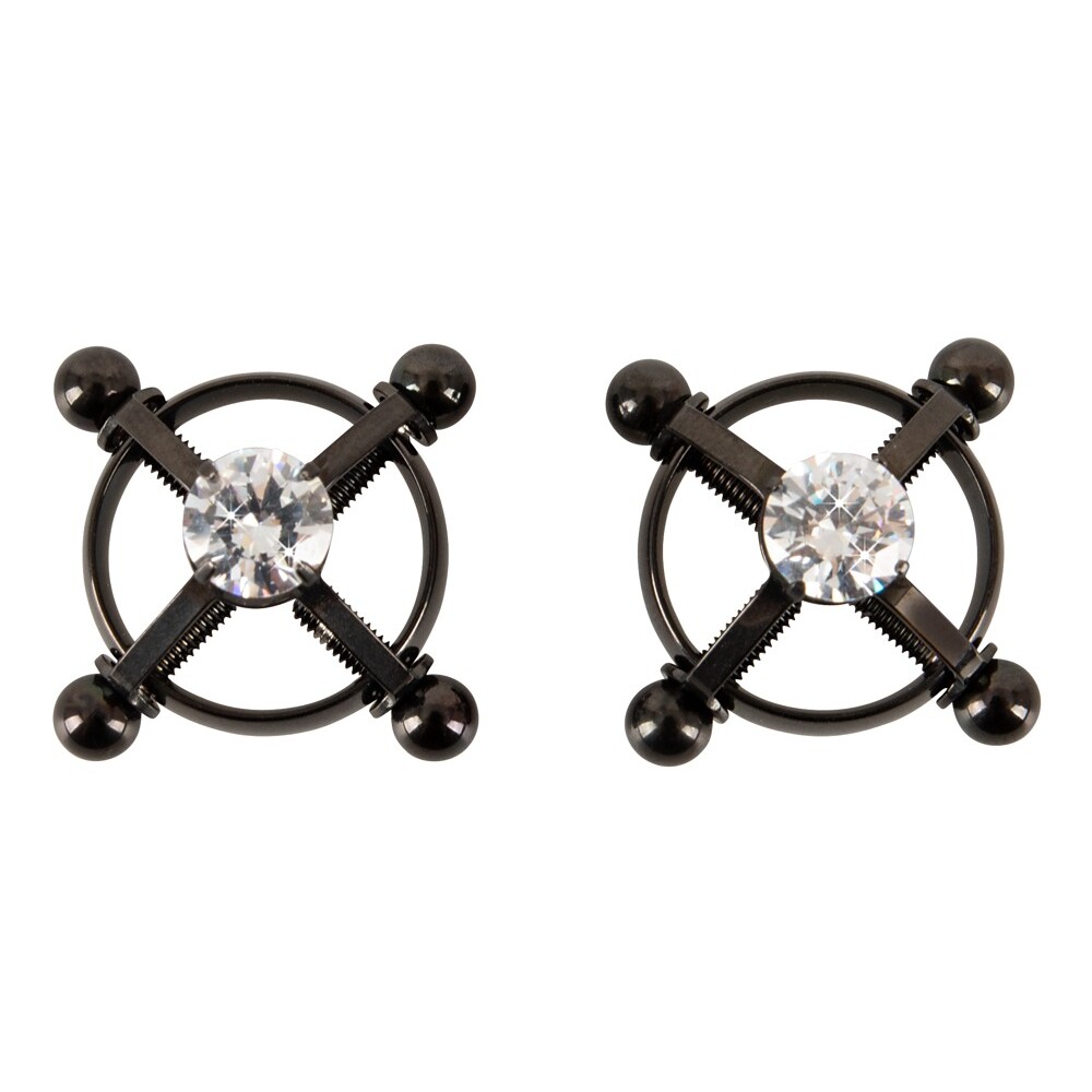 The Bad Kitty Shiny Star Nipple Jewelery from Forbidden Passion