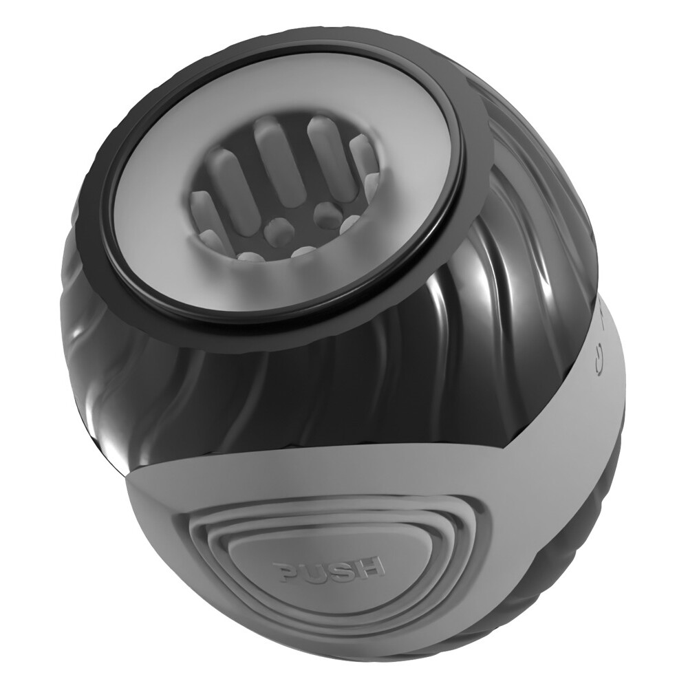 The Vibrating And Squeezable Donut Masturbator from Forbidden Passion