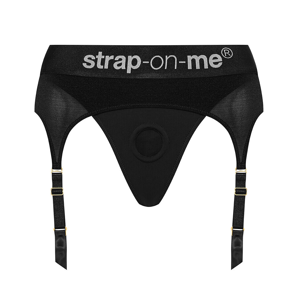 The Strap On Me Harness Lingerie Rebel Medium from Forbidden Passion