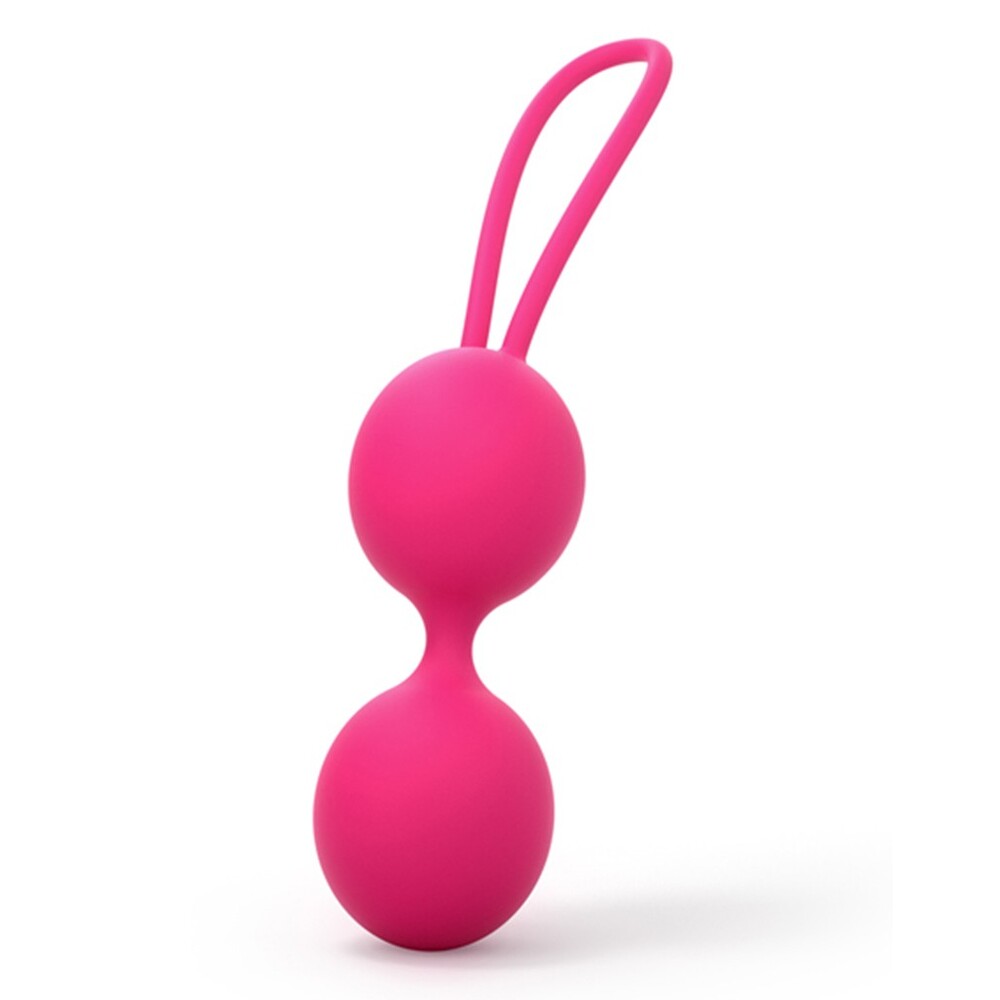 The Dorcel Soft Touch Geisha Dual Balls Pink from Forbidden Passion