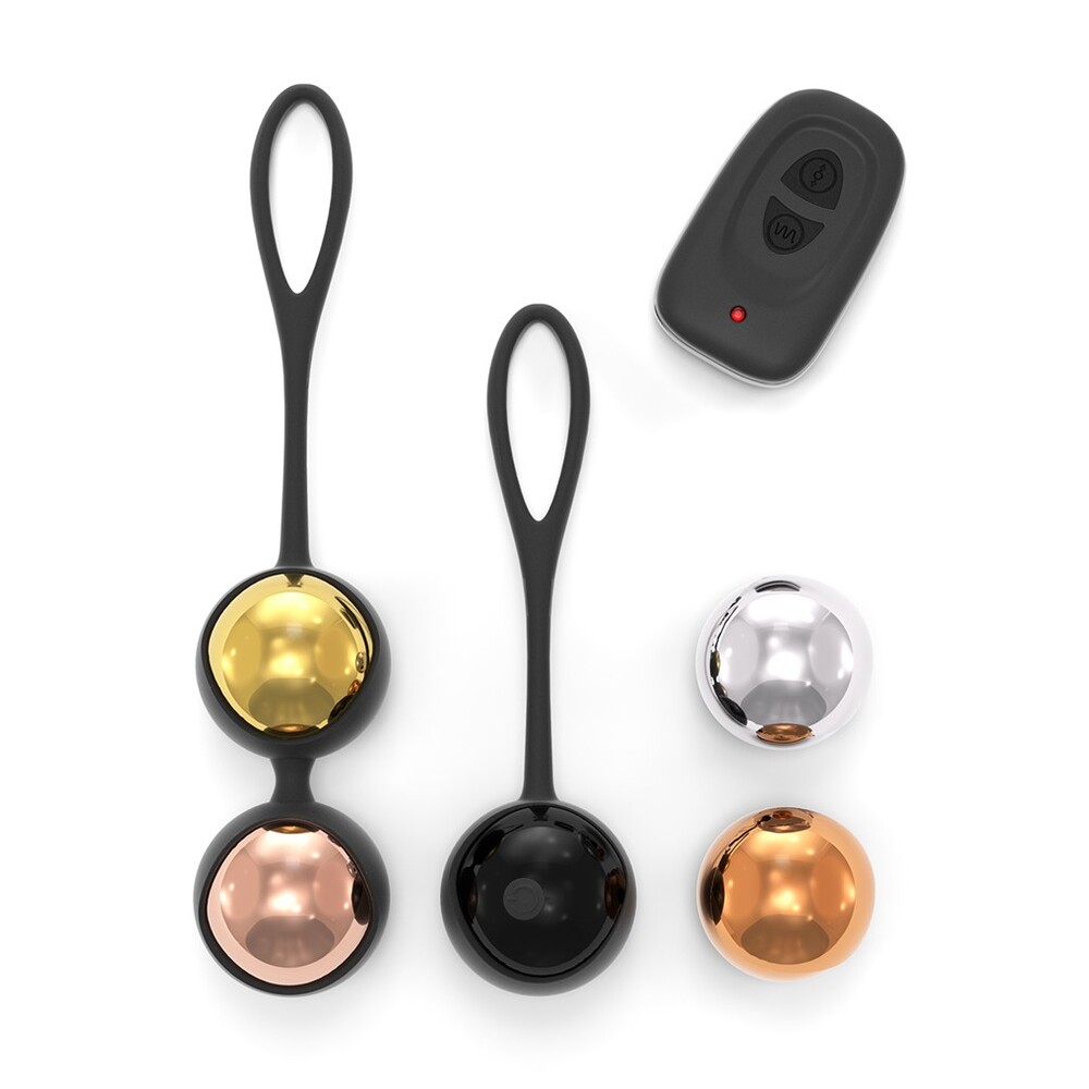 The Dorcel Training Balls Remote Controlled Geisha Balls from Forbidden Passion