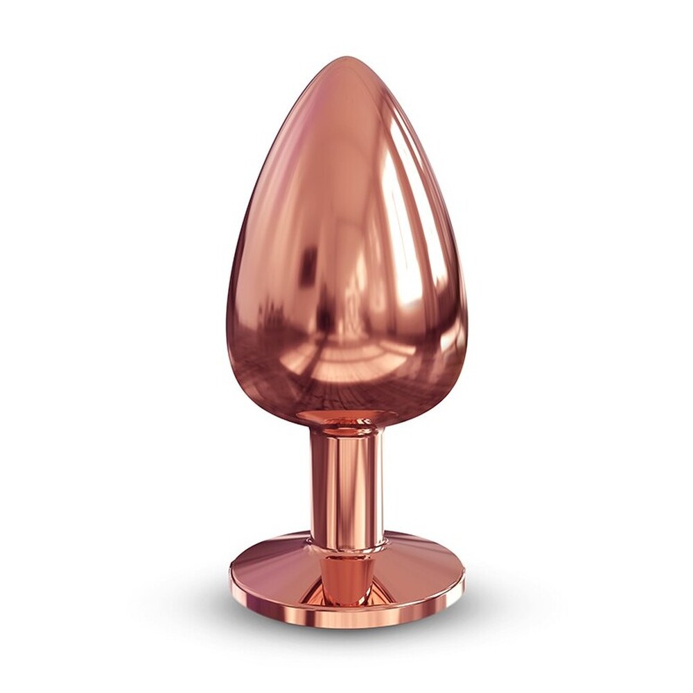 The Dorcel Diamond Butt Plug Rose Gold Large from Forbidden Passion
