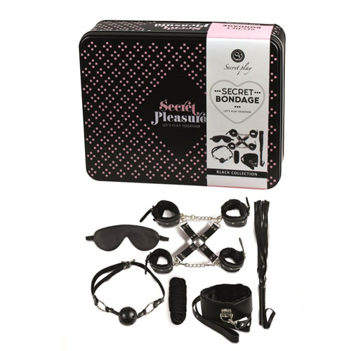The Secret Bondage Kit Black Collection from Forbidden Passion