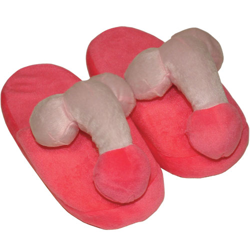 The Pink Penis Slippers from Forbidden Passion
