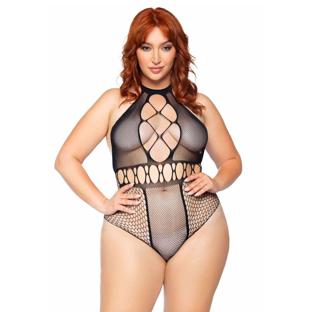The Leg Avenue Seamless Bodysuit UK 14 to 18 from Forbidden Passion