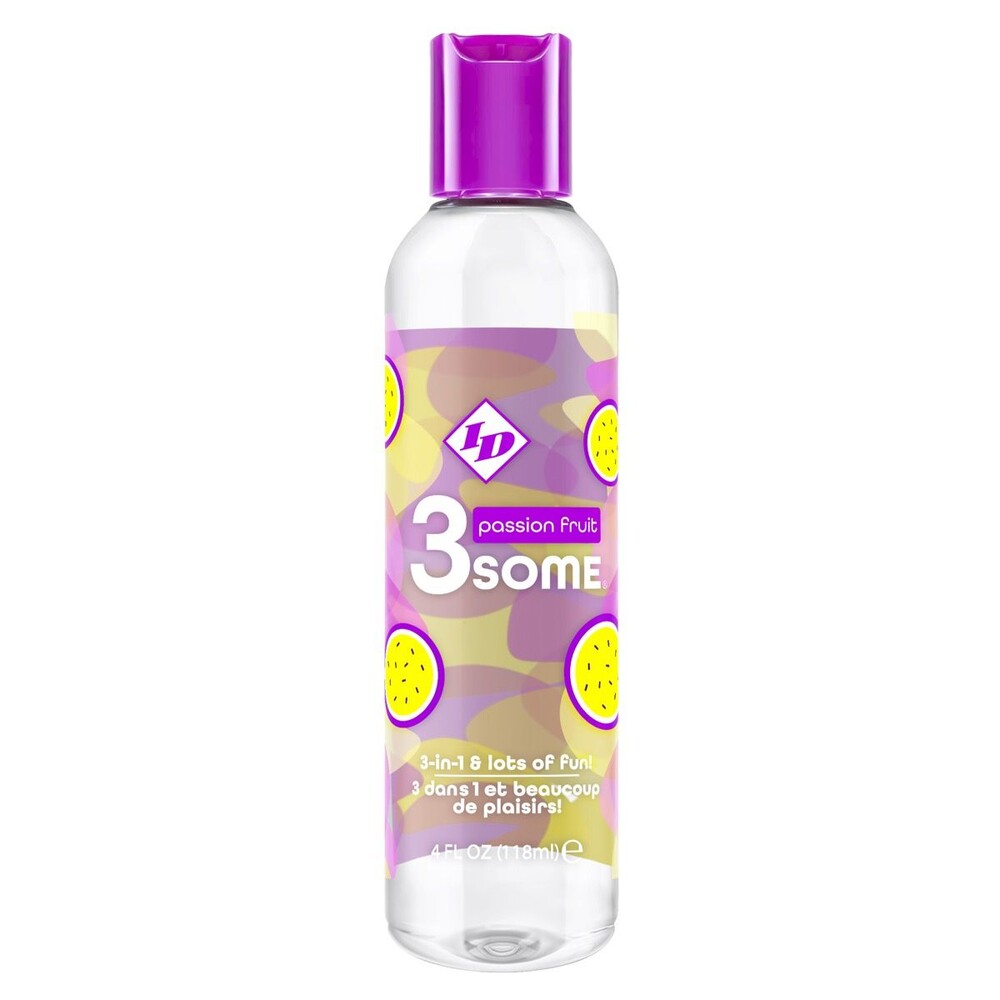 The ID 3some Passion Fruit 3 In 1 Lubricant 118ml from Forbidden Passion