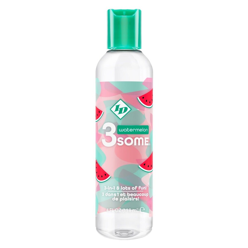 The ID 3some Watermelon 3 In 1 Lubricant 118ml from Forbidden Passion