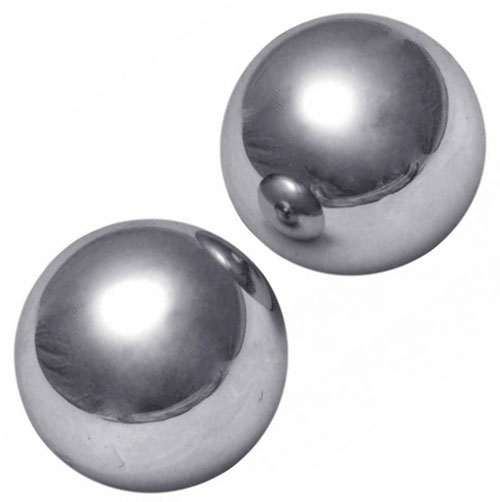 The Master Series Titanica Extreme Steel Orgasm Balls from Forbidden Passion