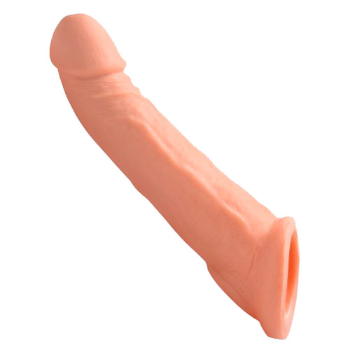 The Size Matters Ultra Real 1 Inch Solid Tip Penis Extension from Forbidden Passion