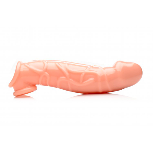 The Size Matters 2 Inch Flesh Penis Extender Sleeve from Forbidden Passion