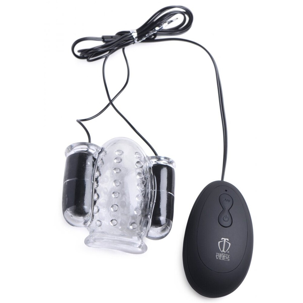 The XR Trinity Vibes 20X Deluxe Dual Vibrating head Teaser from Forbidden Passion