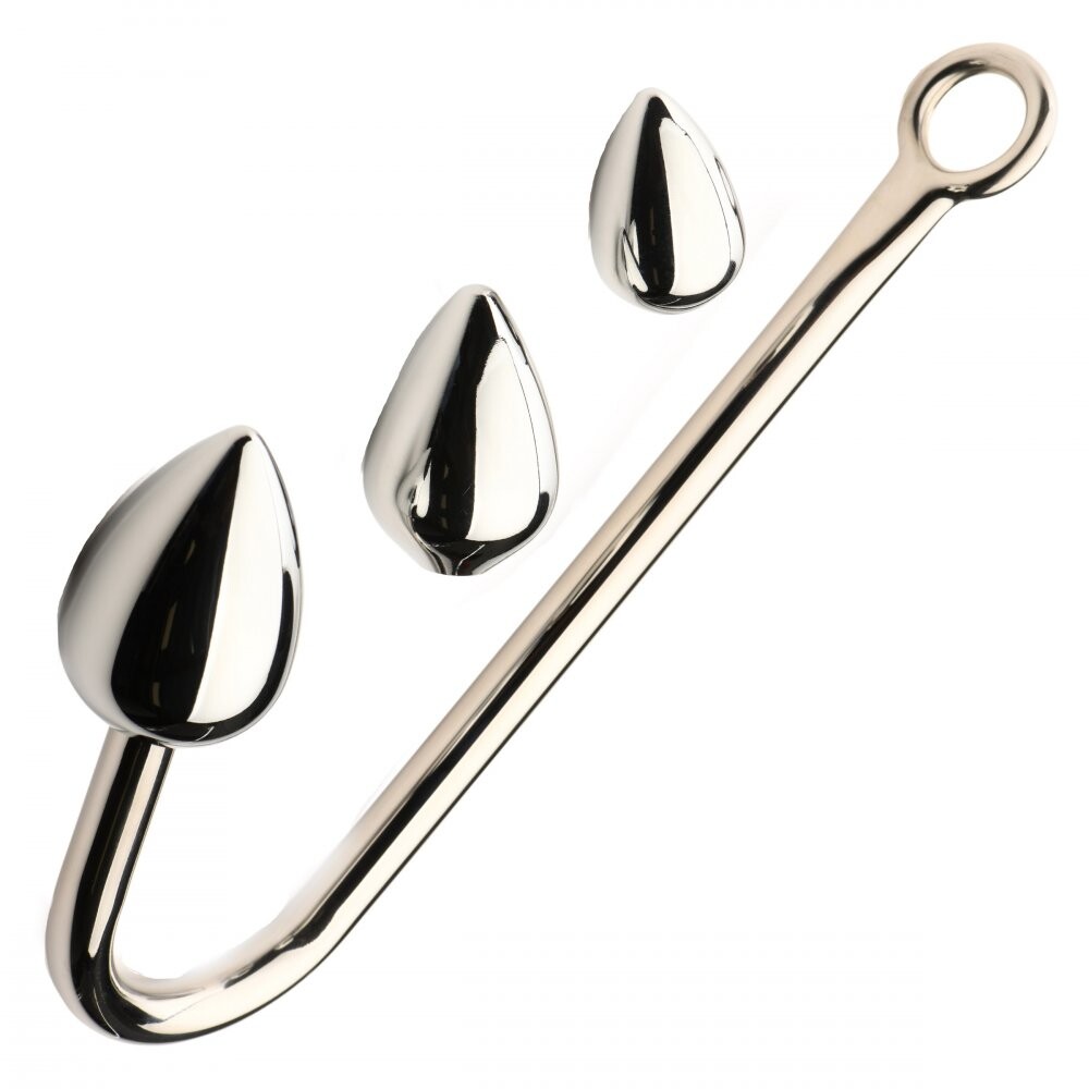The Anal Hook Trainer with 3 Plugs from Forbidden Passion