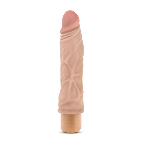 The Dr. Skin Cock Vibe 10 Vibrating Dildo 8.5 Inches from Forbidden Passion